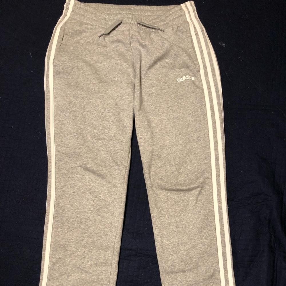 Adidas gray sweatpants